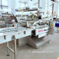 Automatinė horizontalių pakuočių aparato srauto apvalkalo mašina